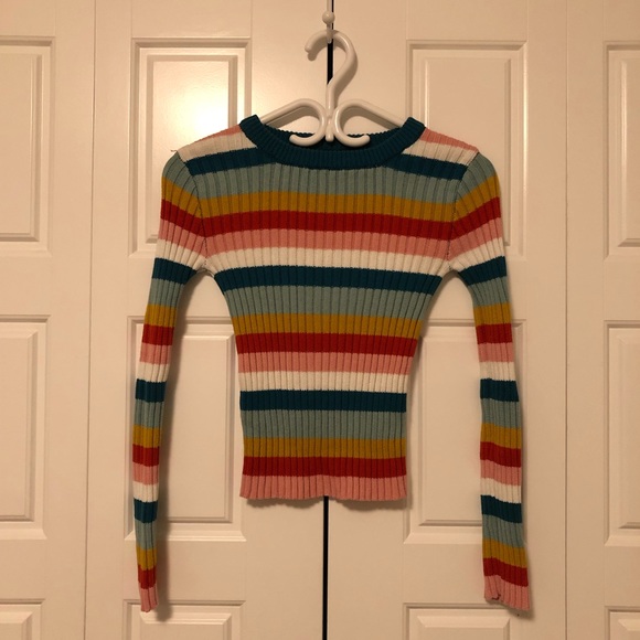 F21 Colorful Sweater 🌈 - Picture 1 of 6